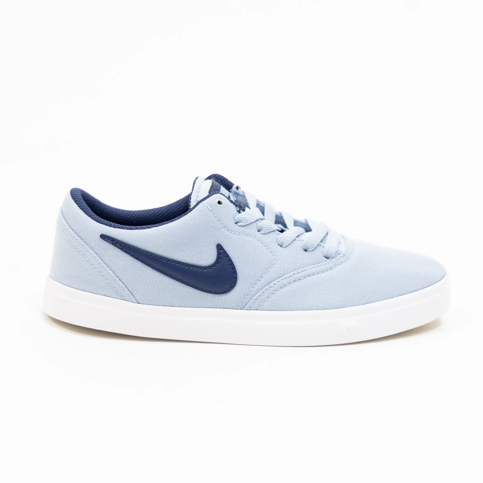 Nike SB Kids Check Canvas - Light Armory Blue/Midnight Navy-White-White