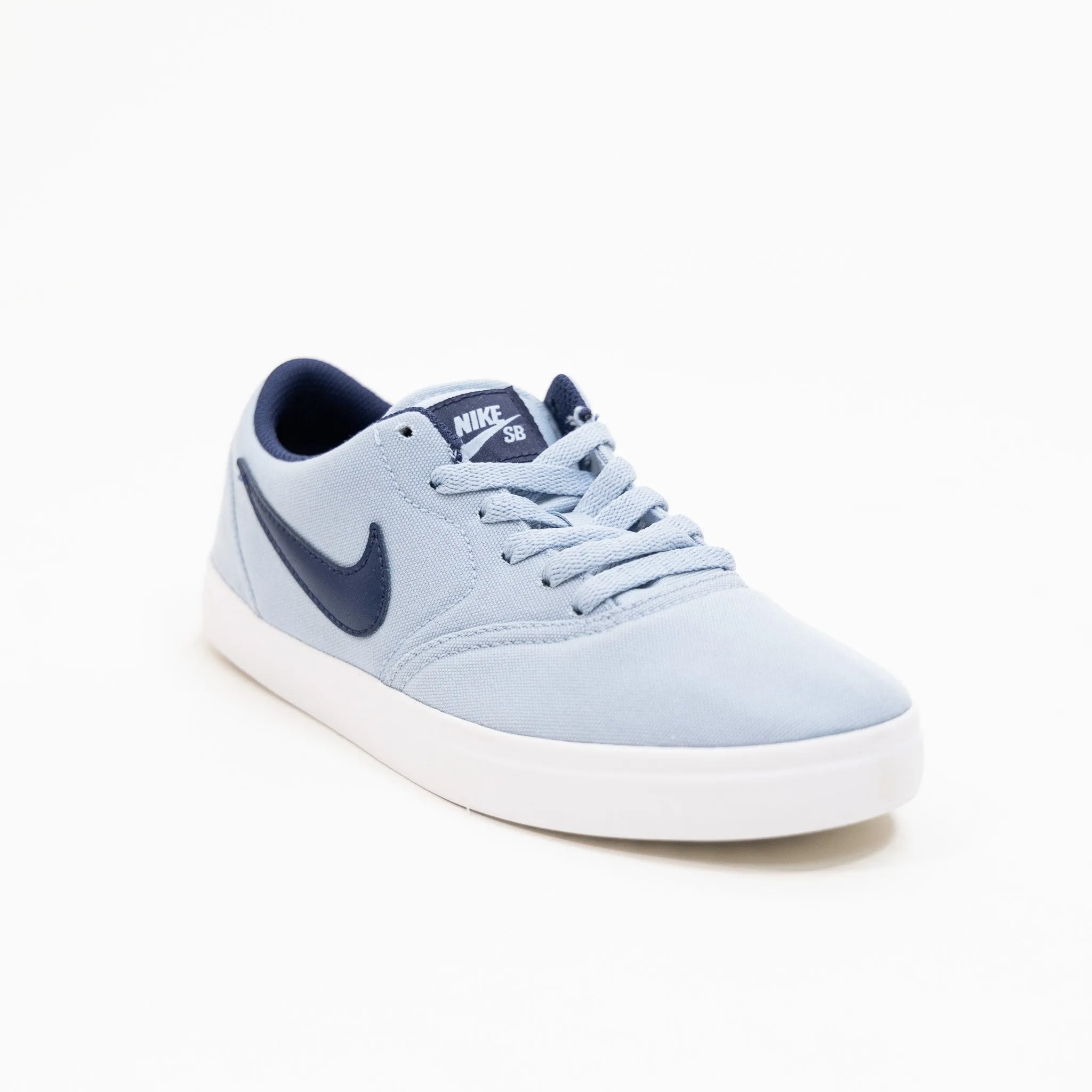 Nike SB Kids Check Canvas - Light Armory Blue/Midnight Navy-White-White