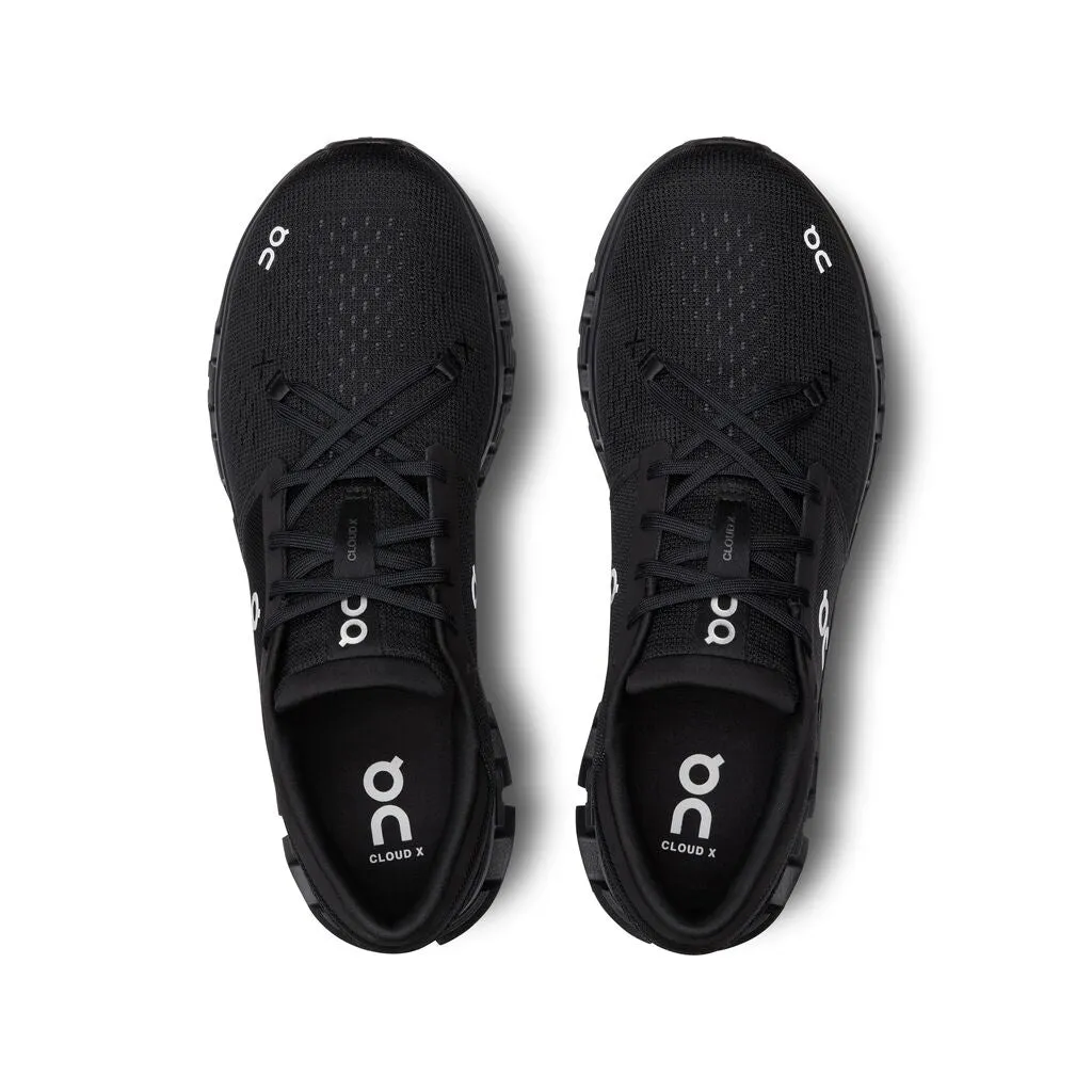 On Cloud x 4 (Mens) - Black/eclipse