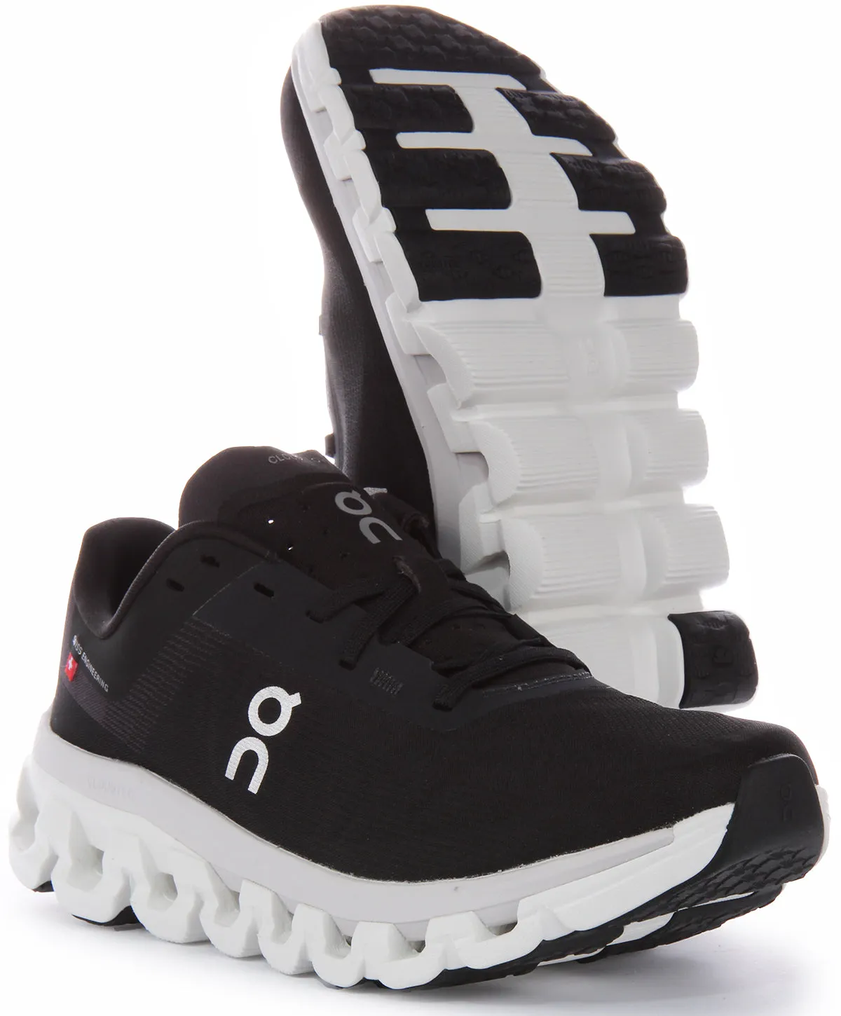 On Running Cloudflow 4 In Black White For Men