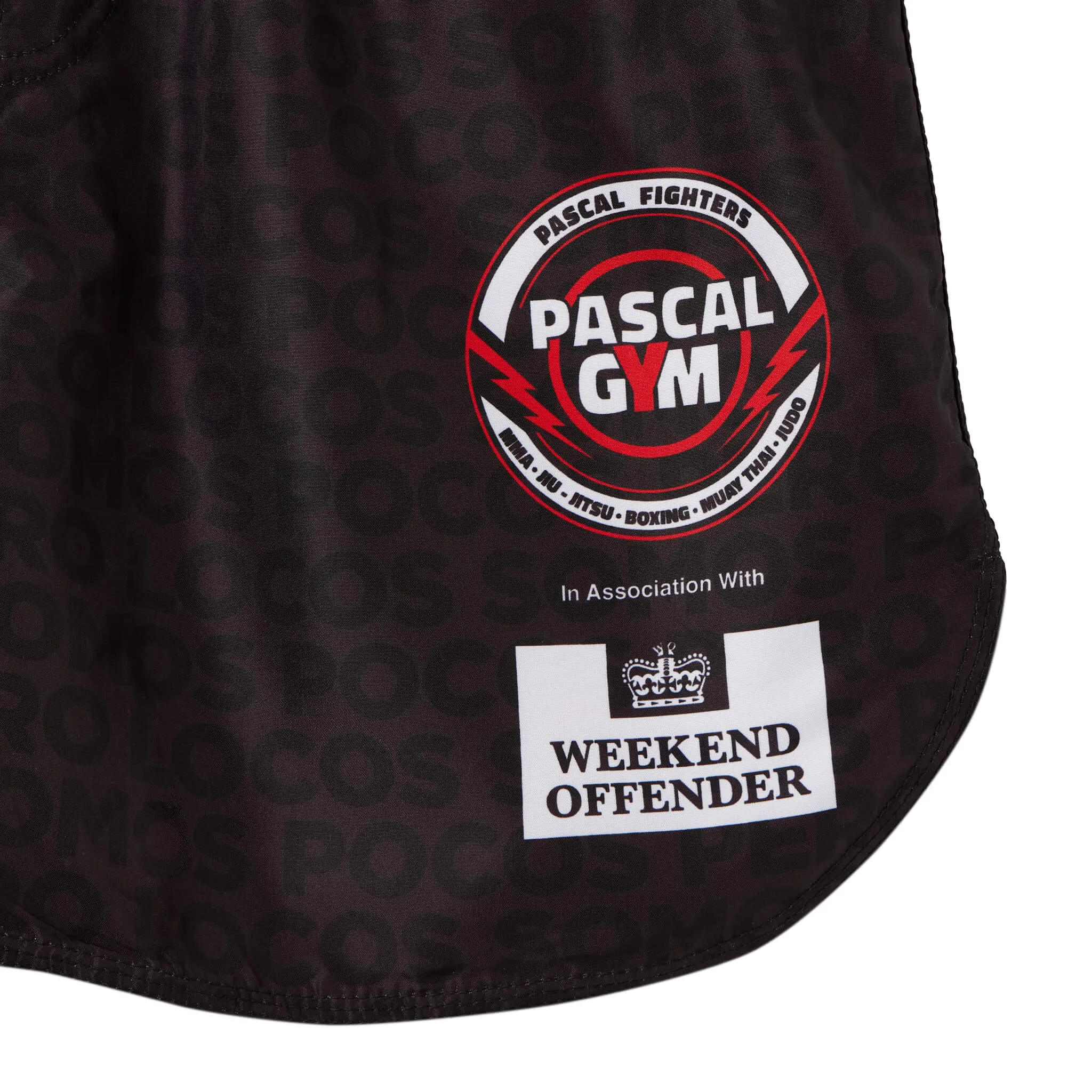 Pascal Gym Rashguard and Shorts Set Black