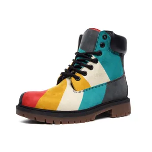 Pastel Prism Casual Leather Lightweight boots TB