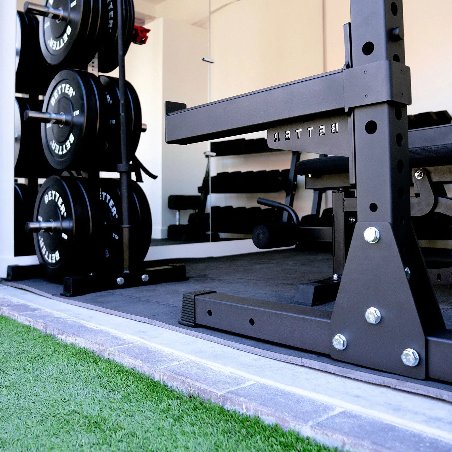 Plate and Barbell Rack 2.0