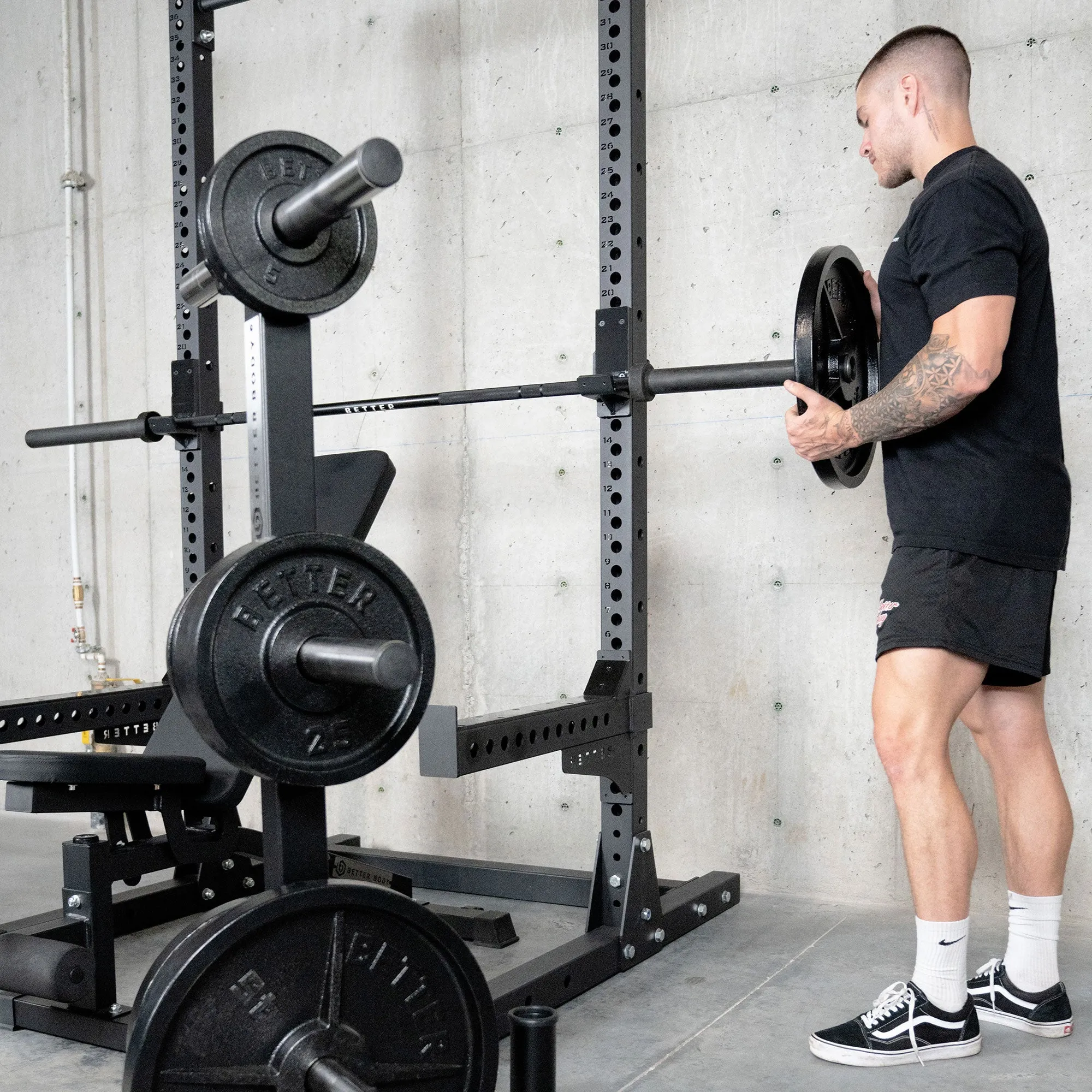 Plate and Barbell Rack 2.0