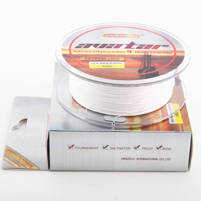 Promotion!!! SOLOPLAY 500m 10LB - 80LB Braided Fishing Line PE Strong Multifilament Fishing Line Carp Japan PE Line