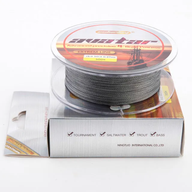 Promotion!!! SOLOPLAY 500m 10LB - 80LB Braided Fishing Line PE Strong Multifilament Fishing Line Carp Japan PE Line