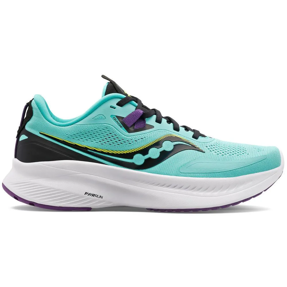 Saucony Womens Trainer Guide 15 Cool Mint/Acid