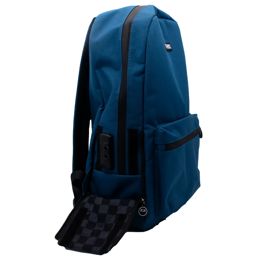 Smell-Proof Premium Backpack by GET LOST (BLUE)