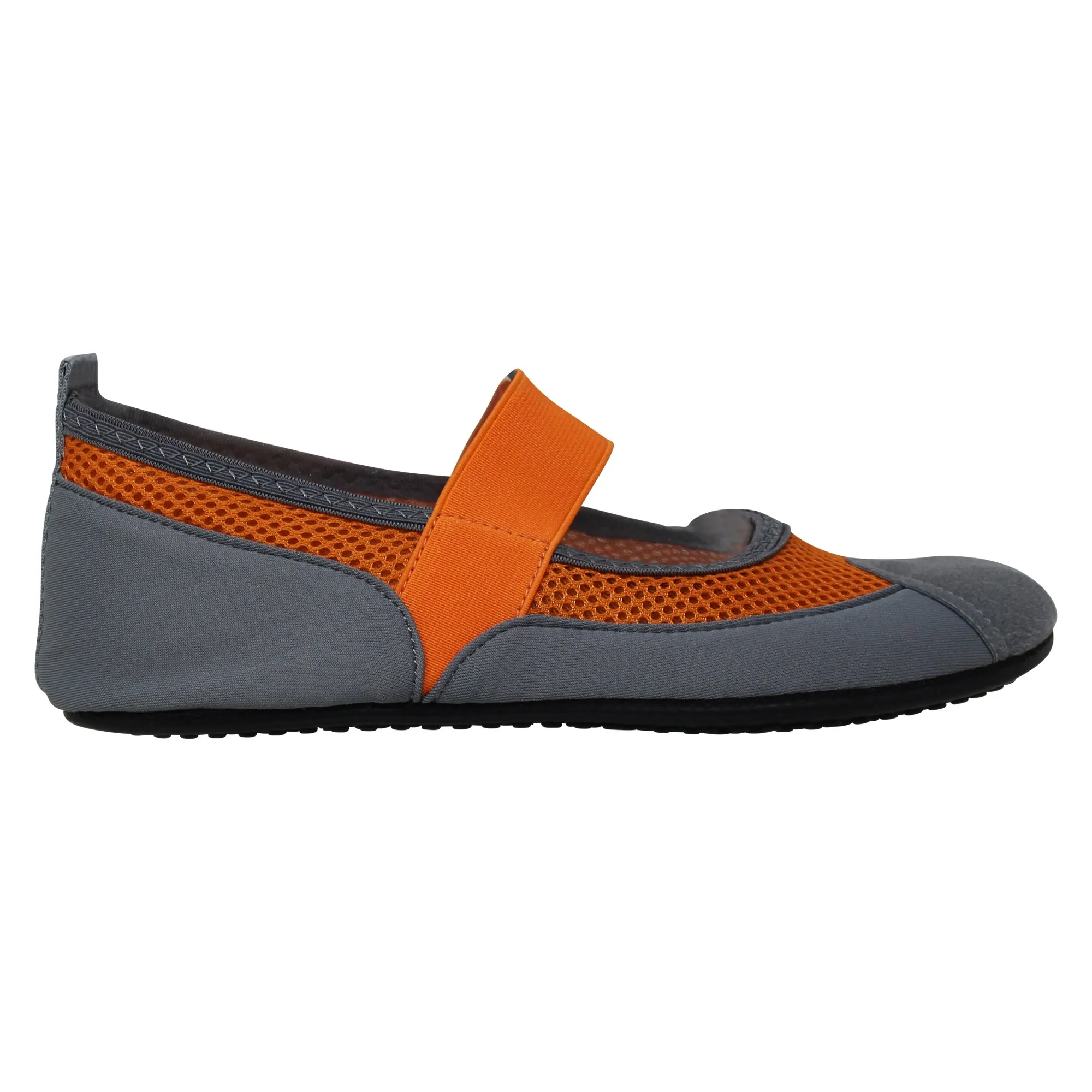 SOBEYO Women's Mary-Jane Flats Water Yoga Sports Orange