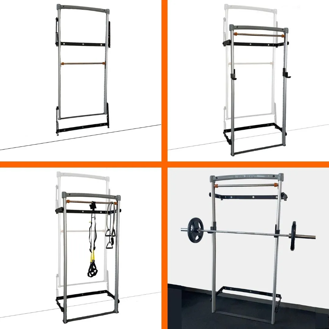 SoloStrength Ultimate Wall-Mounted Foldup Training Station