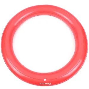 Strauss Gym Ball Base Ring | Round Anti Slip,Thickened & Stable Base| Yoga Ball Fitness Balance Base | Suitable for Home,Gym & Office,(Red)