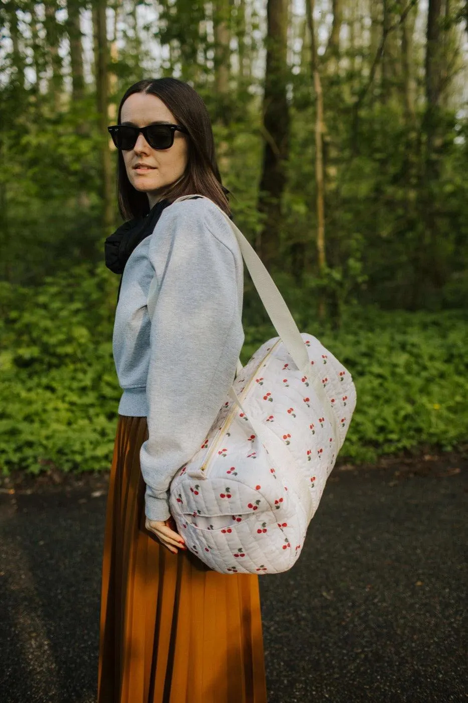 Summer duffle bag - Cherry | Travel Daily Bag