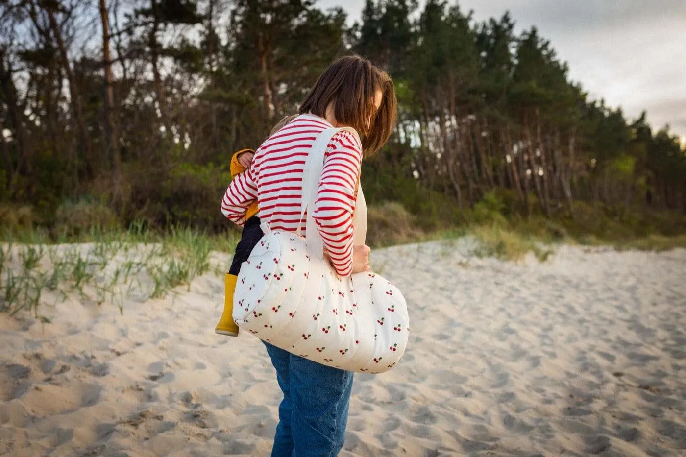 Summer duffle bag - Cherry | Travel Daily Bag