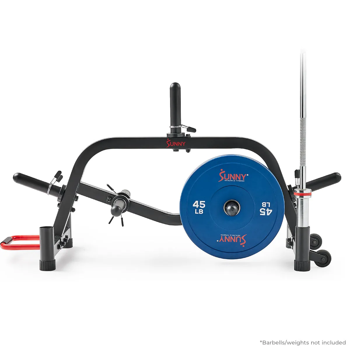 Sunny Strength™ Premium Portable Weight Plates & Barbell Storage Rack