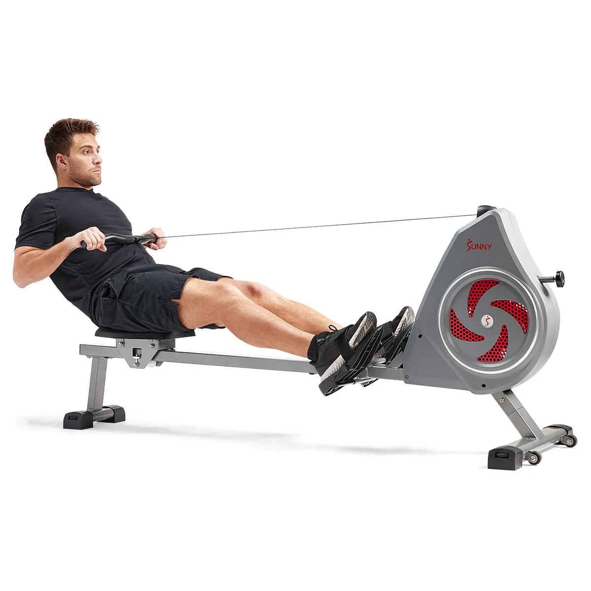 Sunny Strength™ Smart Premium Air Resistance Exercise Rowing Machine