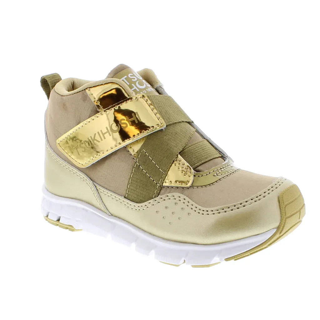 Tsukihoshi Child's Waterproof Tokyo (Sizes 7 - 1) - Gold/Honey