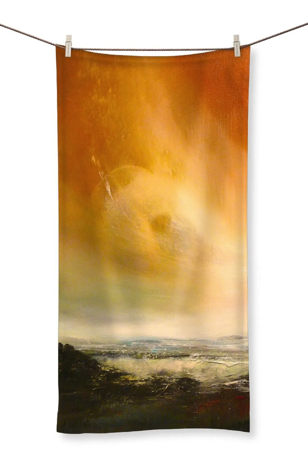 'Unveiling Joy' Towel