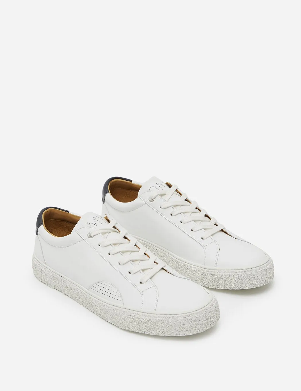 YMC DAP Shoe 1 Trainers (Leather) - White/Navy